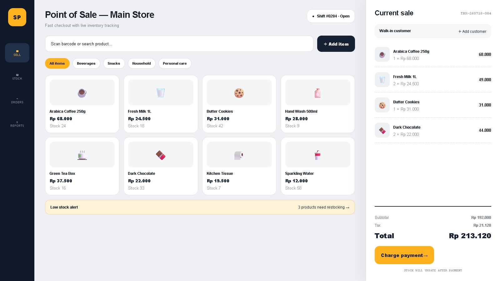 Retail POS & Inventory System